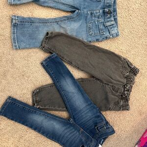 Stylish Kids Denim Jeans bundle - 2t/24m